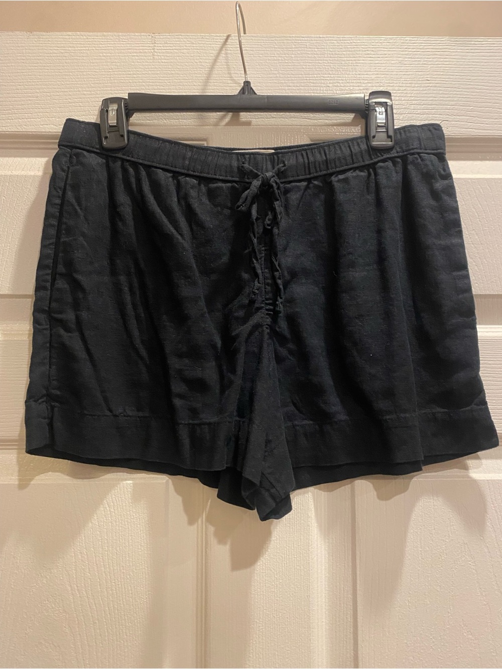 Abercrombie and Fitch linen blend Drawstring Shorts